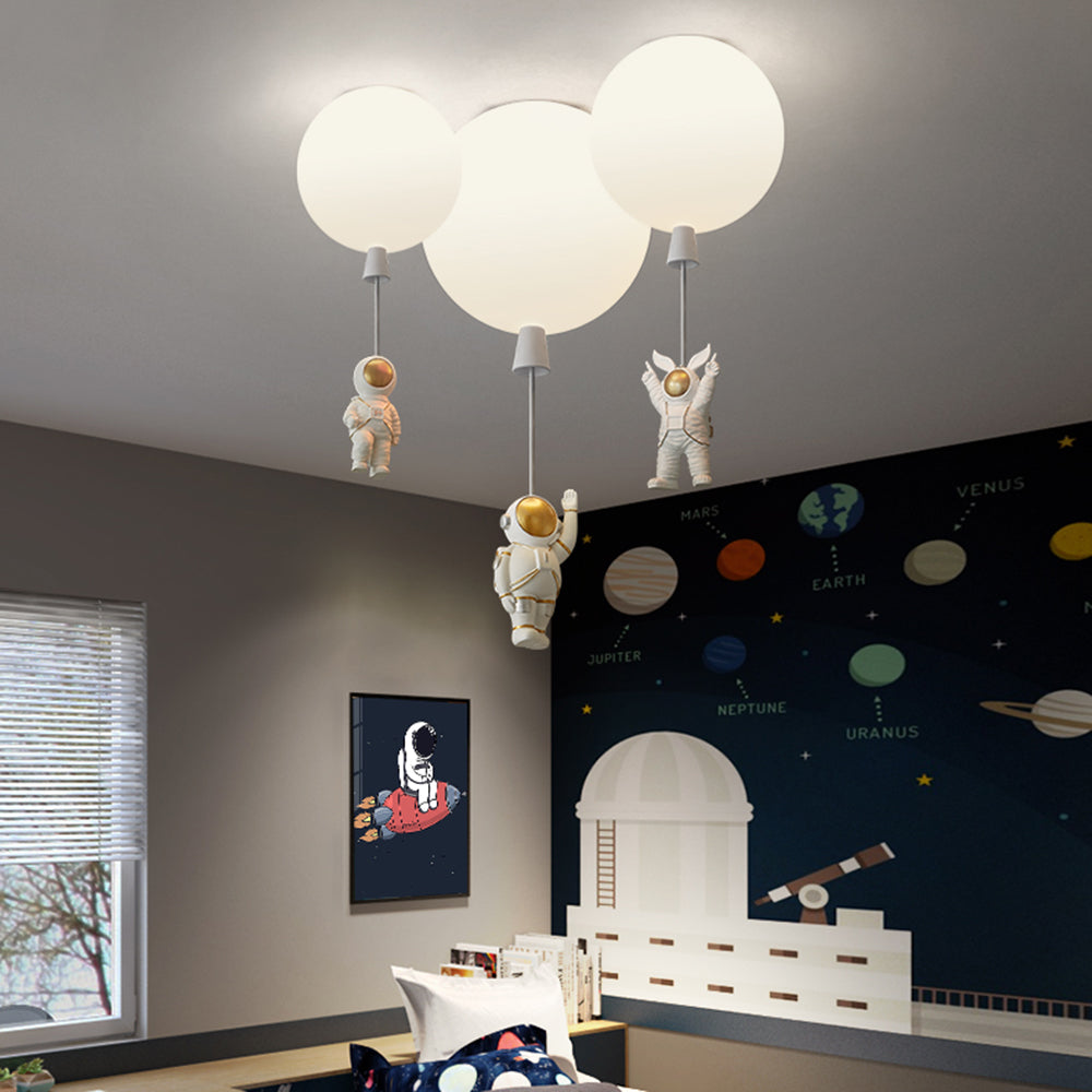 Fateh Astronaut-ballon  Loftslampe L 20/25/30/35cm - Las Sola-DK