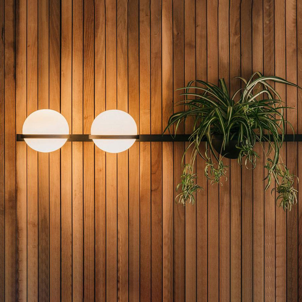 Valentina Udendørs Solcelle-Væglampe med Plantekrukke, 4 Stilarter