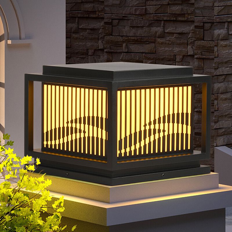 Riley Waves Pier-Mount Outdoor Lamps 