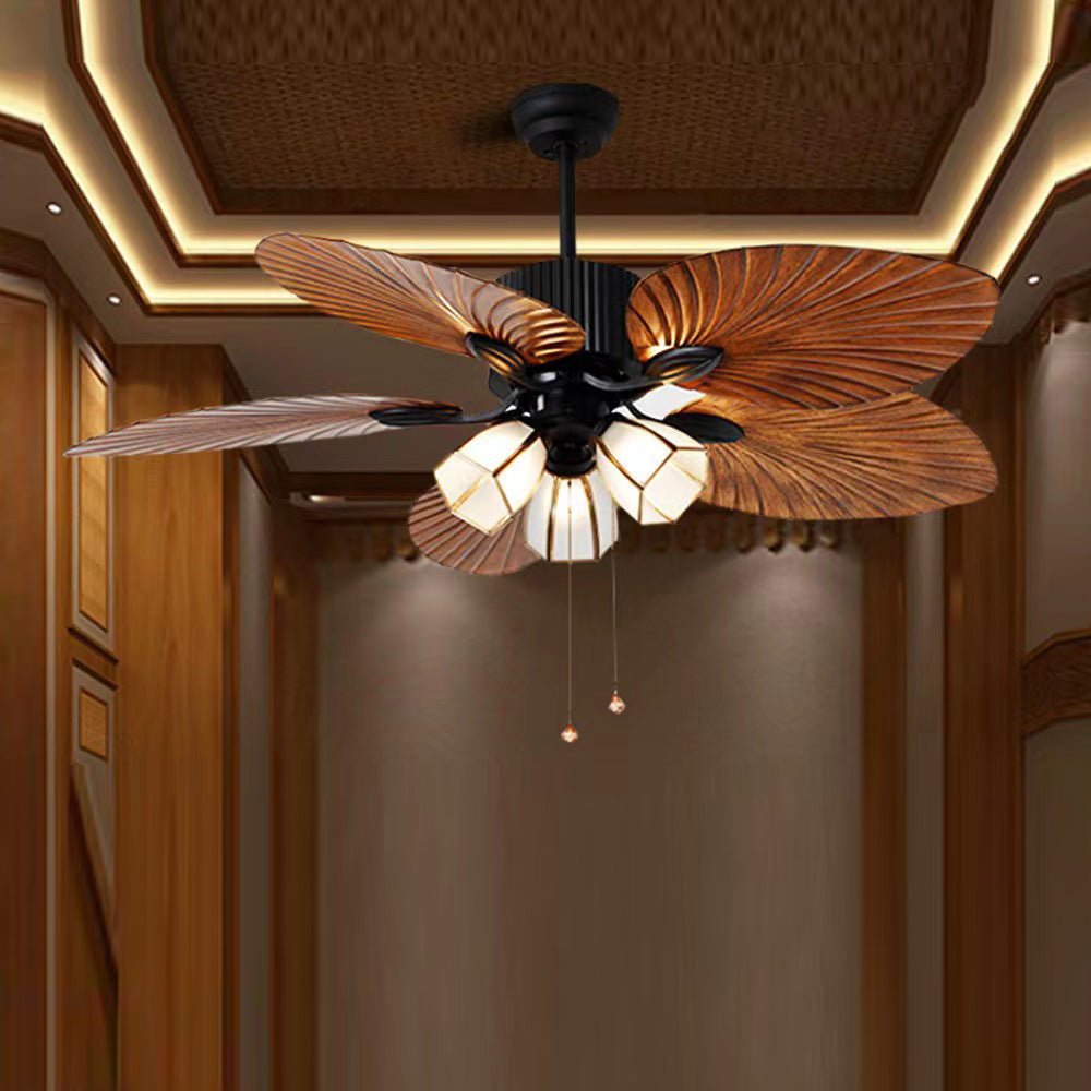 Bella 5-Blade Ceiling Fan with Light, 3/5 Heads, DIA130CM 