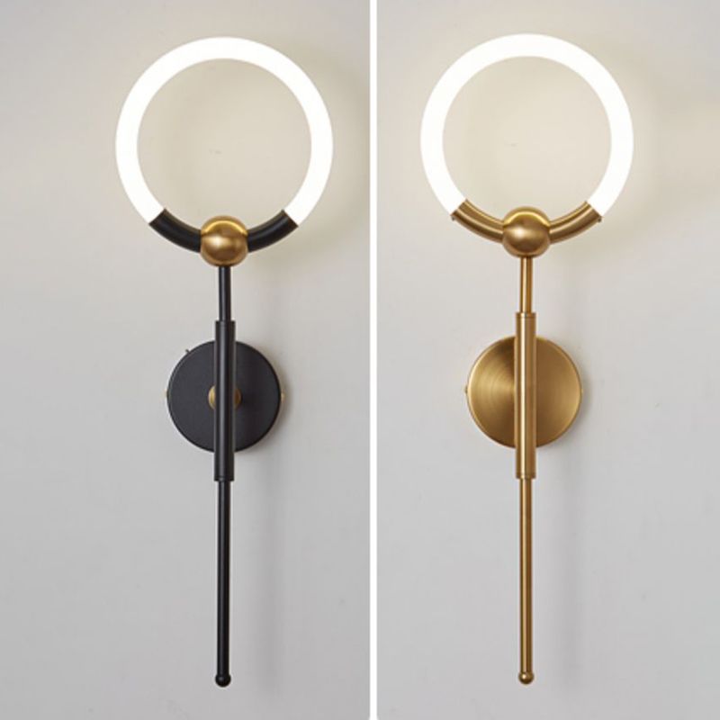 Arisha Ring Mirror Lamp for Bathroom, 2 Colours 