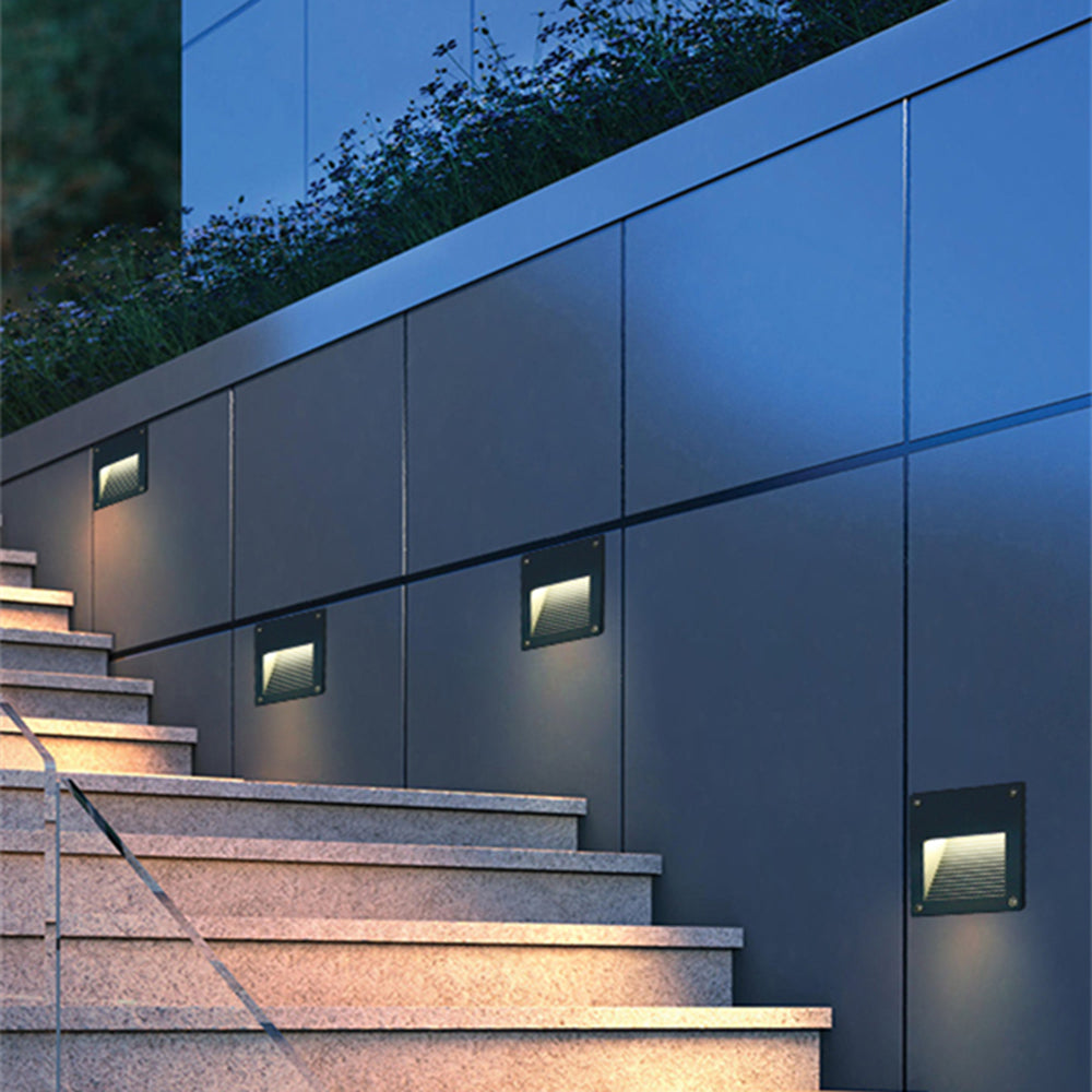 Orr Rectangular Outdoor light for deck and steps, Hallway/Garden 