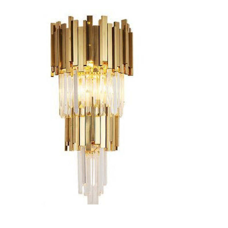 Light Luxury crystal Chandeliers Atmosphere Lsekrone Lamp 