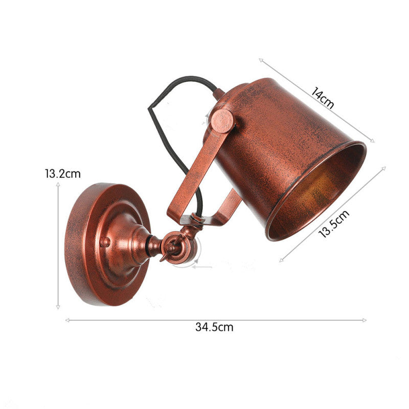 Brady Wall Lamp Adjustable, Metal