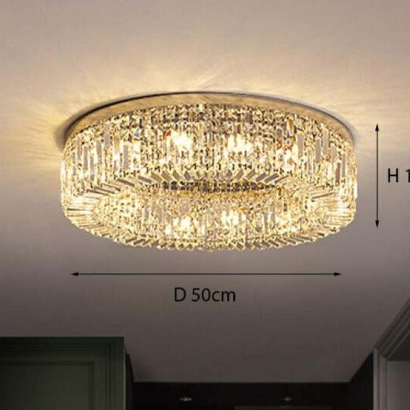 Marilyn Modern Crystal LED Chandeliers Gold Lighting Decoration