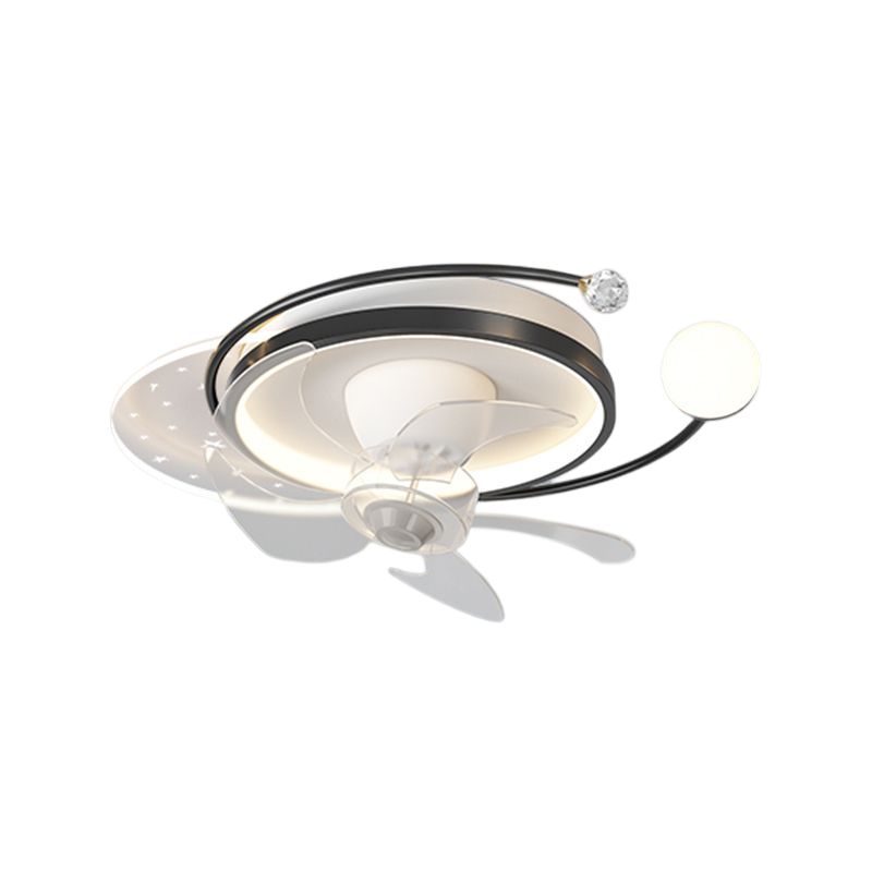 Madina Starry Ceiling Fan with Light, 4 Style, DIA 50CM/100CM