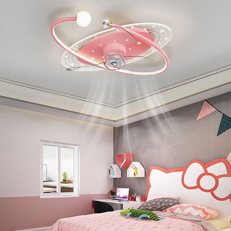 Madina Starry 3/5 Light Ceiling Fan with Light, 3 Colour, DIA 52CM 