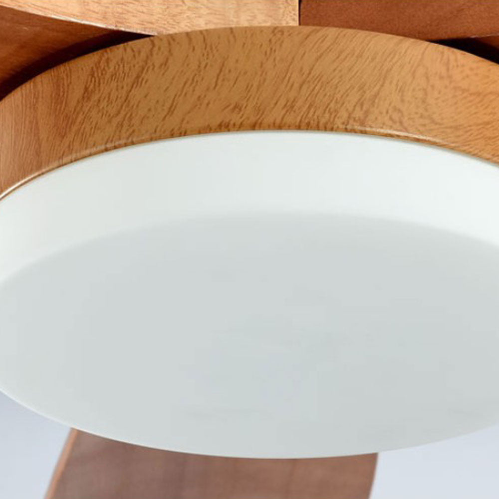 Ozawa Wooden 3 Ceiling Fan with Light, DIA132CM 