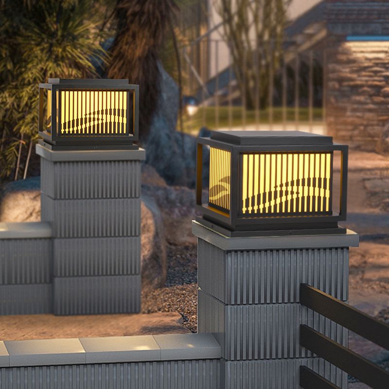 Riley Waves Pier-Mount Outdoor Lamps 