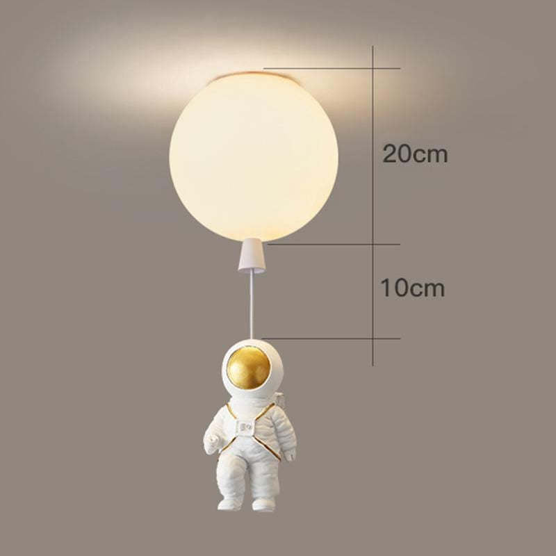 Fateh Astronaut-ballon  Loftslampe L 20/25/30/35cm - Las Sola-DK