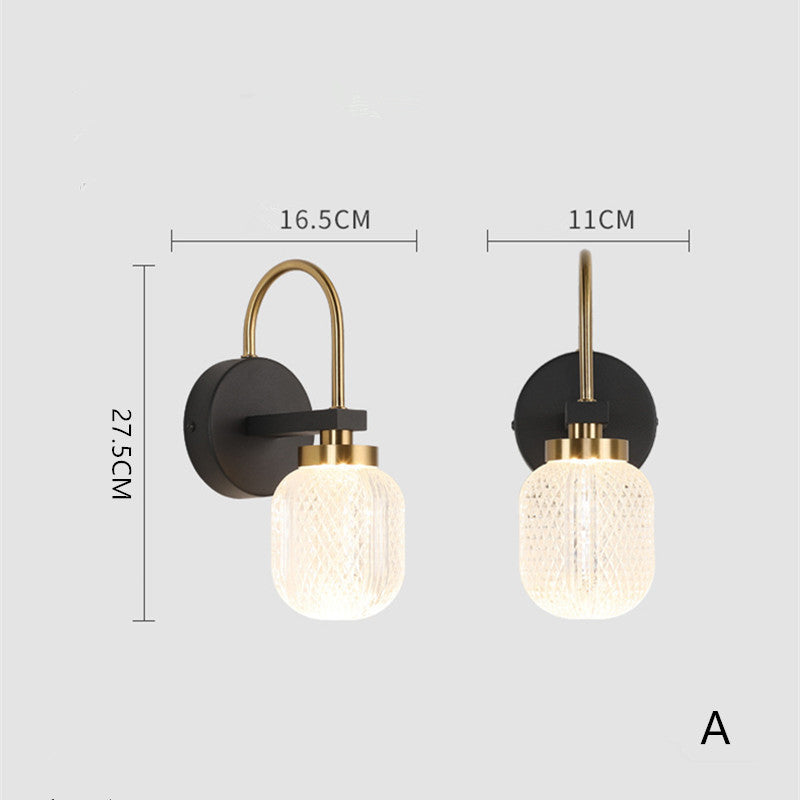 Modern Led Væglamper Indendørs for Soveværelse Sengekant Stuen Gangen & Veranda