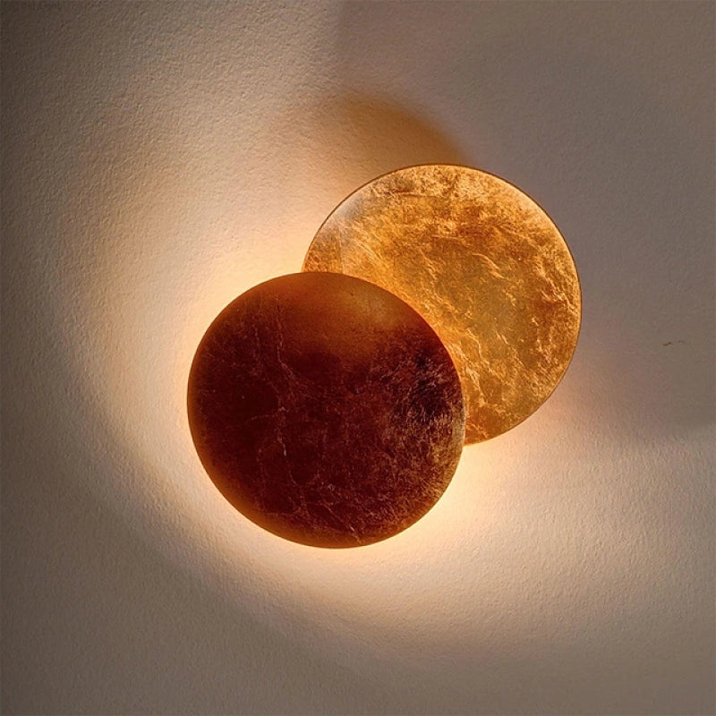 Nordic Lunar Eclipse Creative Wall Lamp Indoor