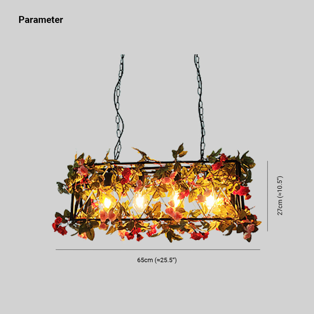 Nest Plantedekoration Pendellampe, L 65CM/L90CM - Las Sola-DK