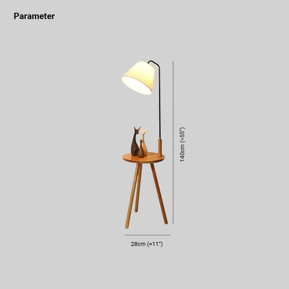 Ozawa Fable lamp with table, 2 colours 