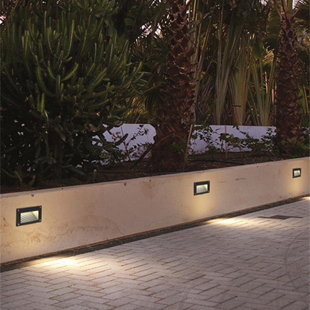 Orr Rectangular Outdoor light for deck and steps, Hallway/Garden 