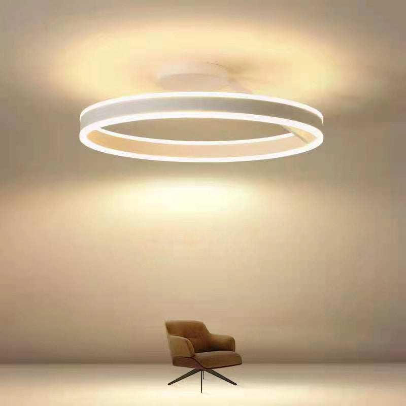 Modern Enkel Rund LED loftlampe for Soveværelset, Stuen