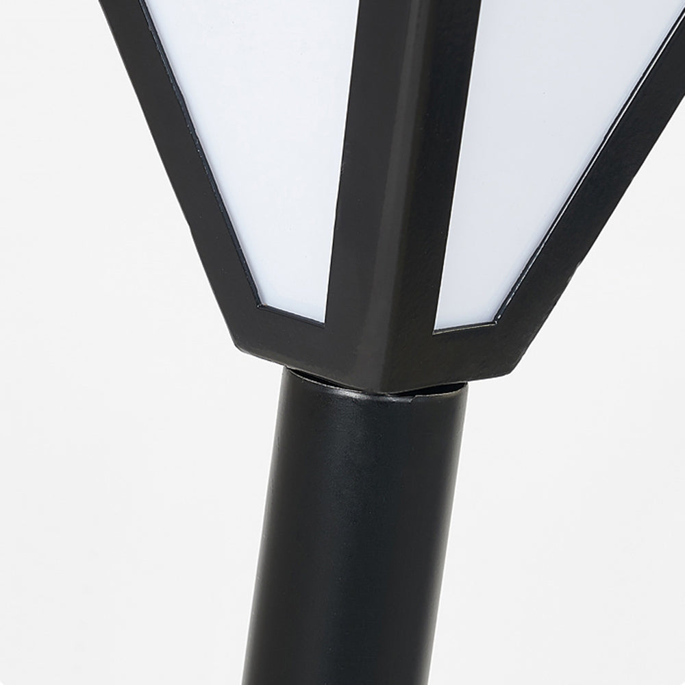 Orr Solar Outdoor Path Light, Aluminum &amp; Glass 