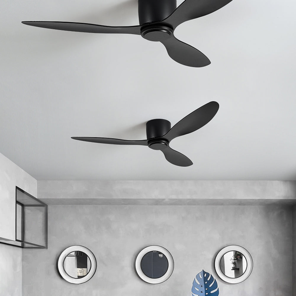 Walters Minimalist 3-Blade Ceiling Fan, 2 Colour, Metal &amp; ABS, DIA130CM