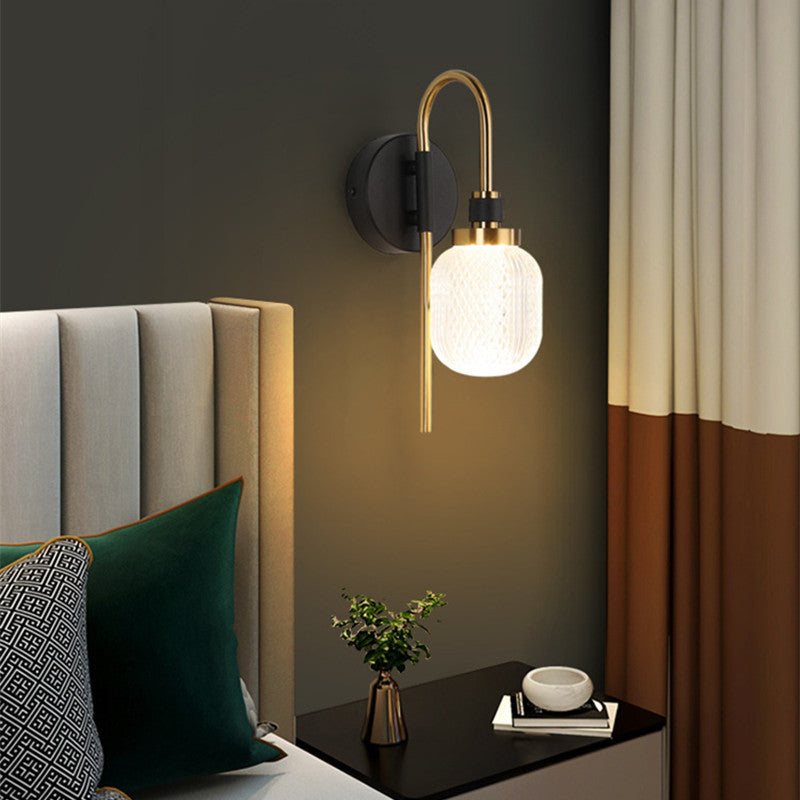 Modern Led Wall Lamps Indoor for Bedroom Bedside Living Room Hallway &amp; Porch