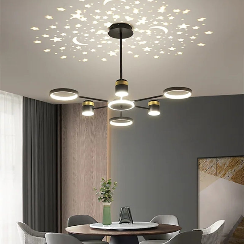 Sienna pendant lamp Starry with spot light Chandeliers 