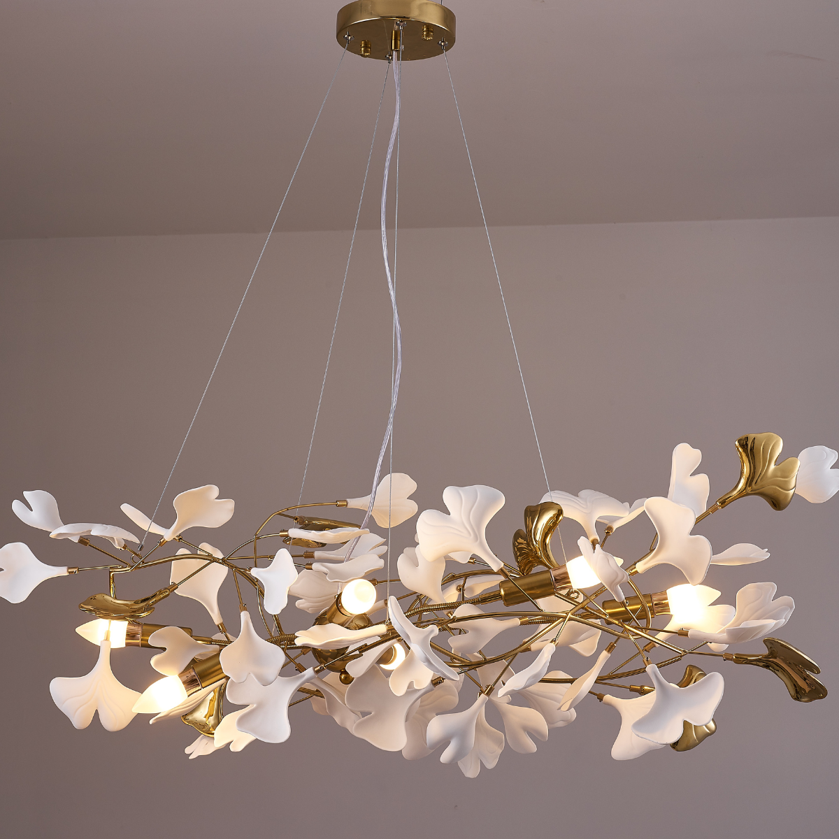 Olivia Chandelier Artistic Design, Metal & Ceramic 60/80/100cm