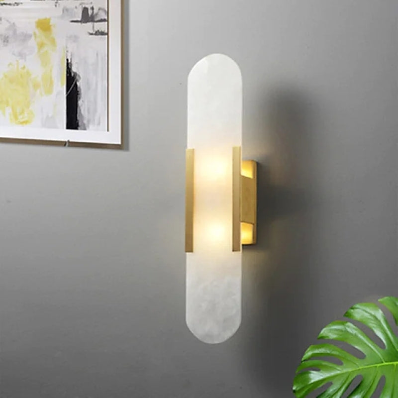 Modern Nordic Dolomite Wall Lamps Indoors for Bedroom &amp; Hallway