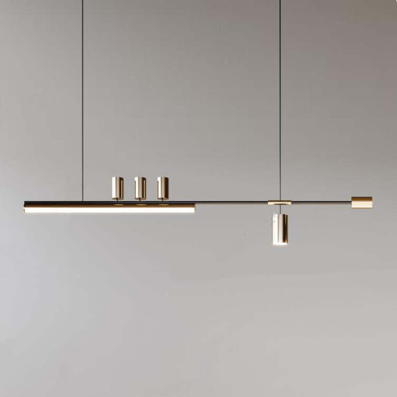 Edge Pendant Lamp, Metal, Living Room/Bedroom, 120/150cm 