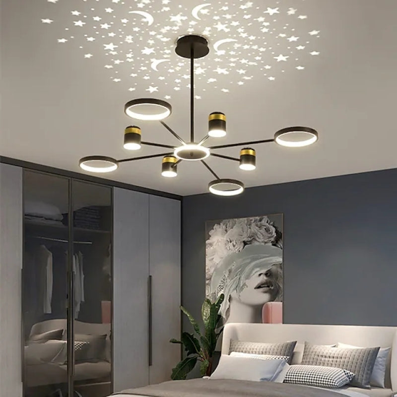 Sienna pendant lamp Starry with spot light Chandeliers 