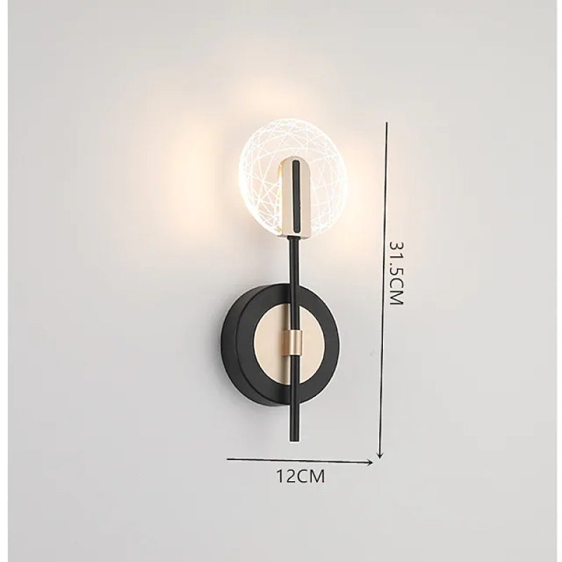 Modern Led Rotating Wall Lamp Bedroom/Living Room