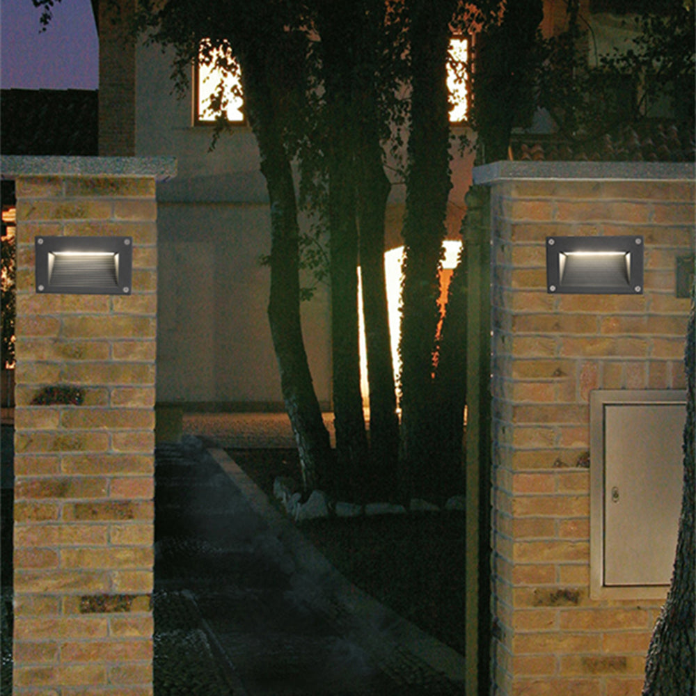 Orr Rectangular Outdoor light for deck and steps, Hallway/Garden 