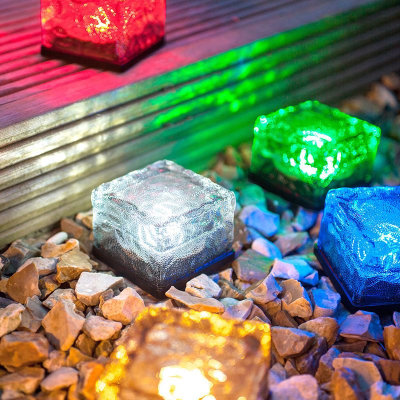 Pena Ice-cube Solar Outdoor Lamps 