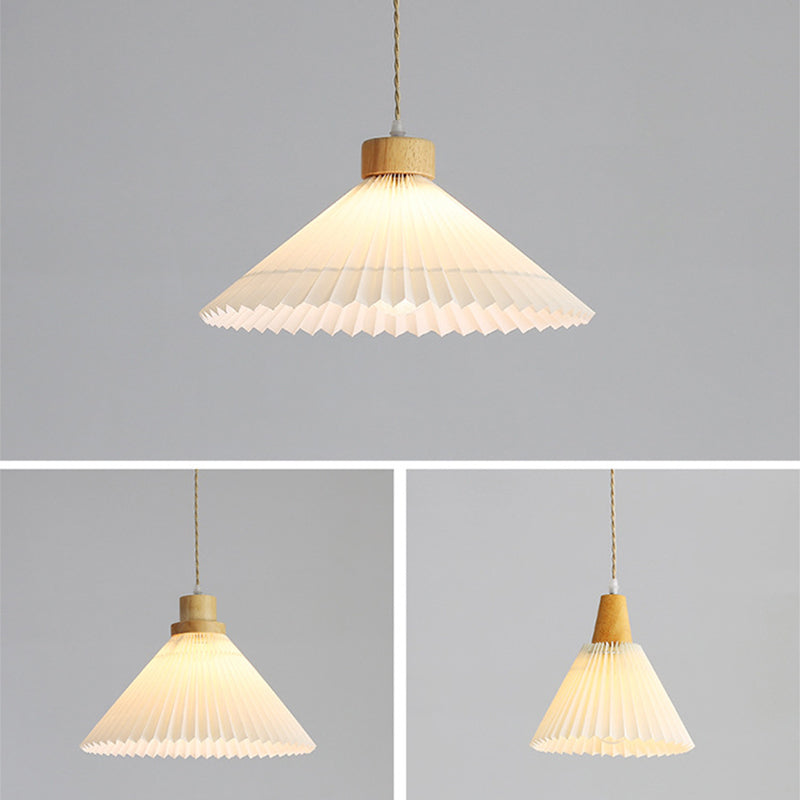 Ozawa Pendant Lamp Cluster, Pleated 4 Style, Living Room/Bedroom