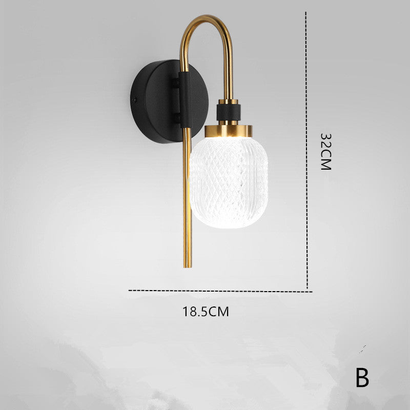 Modern Led Væglamper Indendørs for Soveværelse Sengekant Stuen Gangen & Veranda