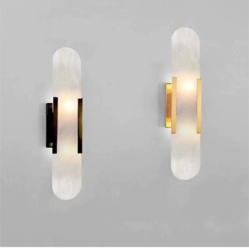 Modern Nordic Dolomite Wall Lamps Indoors for Bedroom &amp; Hallway