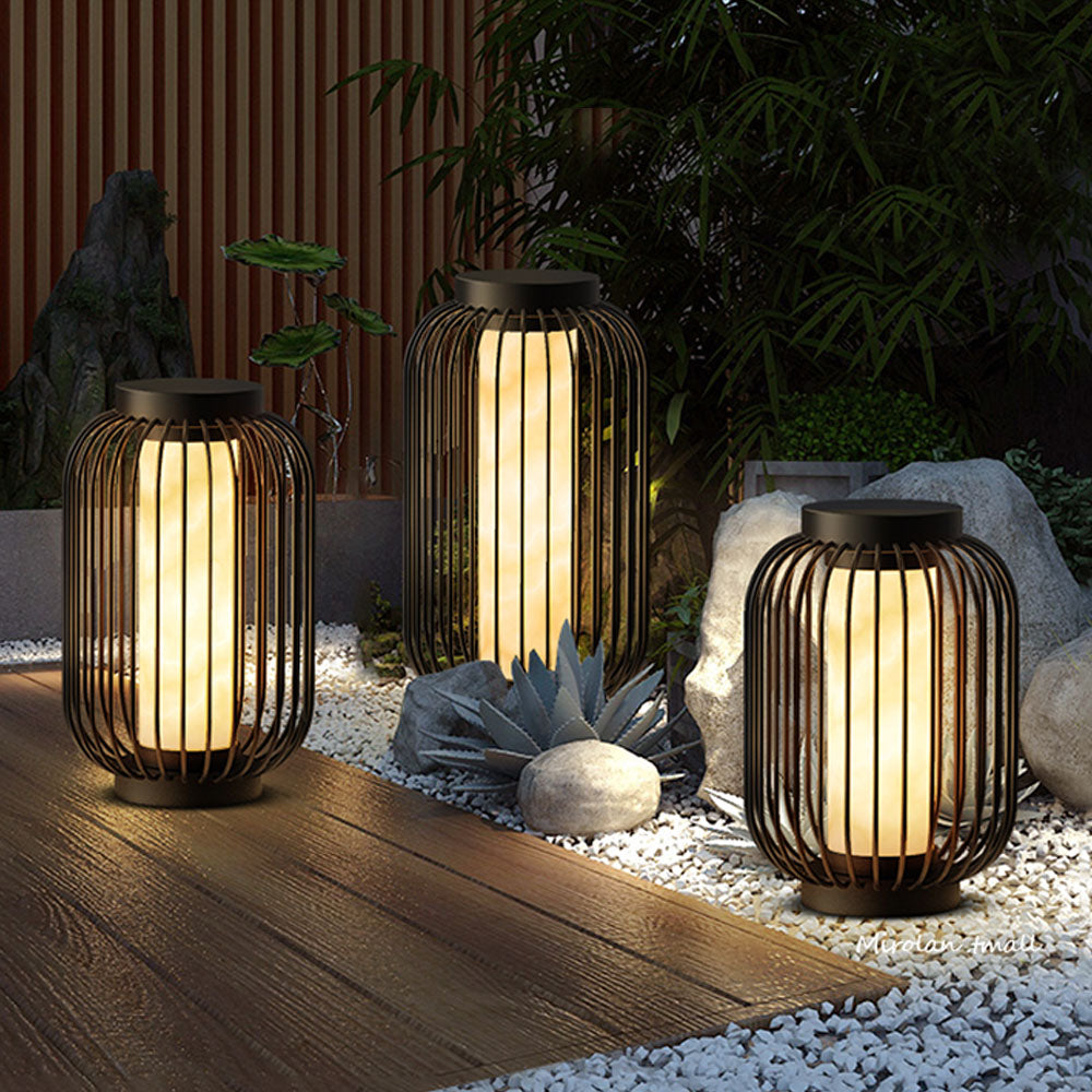 Orr Solar Powered Outdoor Floor Lamp