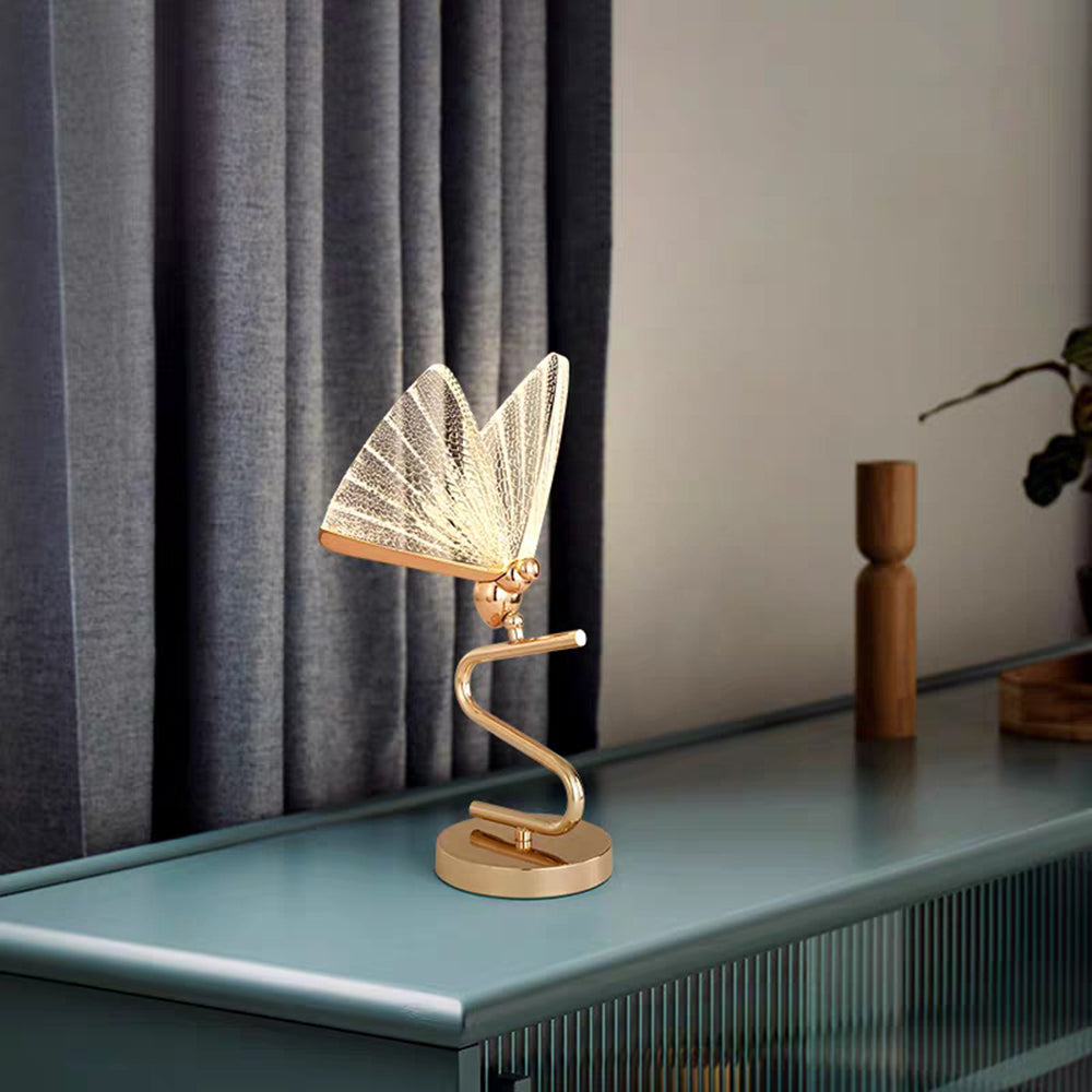 Modern Sommerfugl  Gulvlampe&Bordlampe, 4 Stil