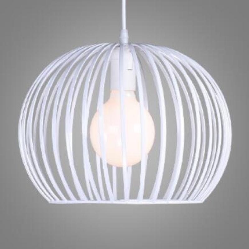 European Simple Vintage Industrial Pendant Lamp Creative birdcage in solid wood 