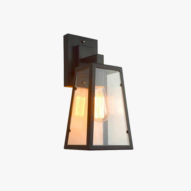 Alessio Wall lamp Metal/Glass 