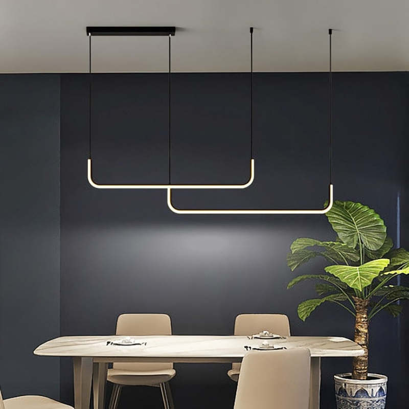 Minimalist LED-foring pendellampe bordlampe - Las Sola-DK