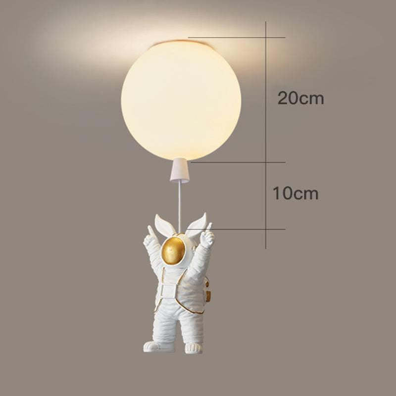 Fateh Astronaut-ballon  Loftslampe L 20/25/30/35cm - Las Sola-DK