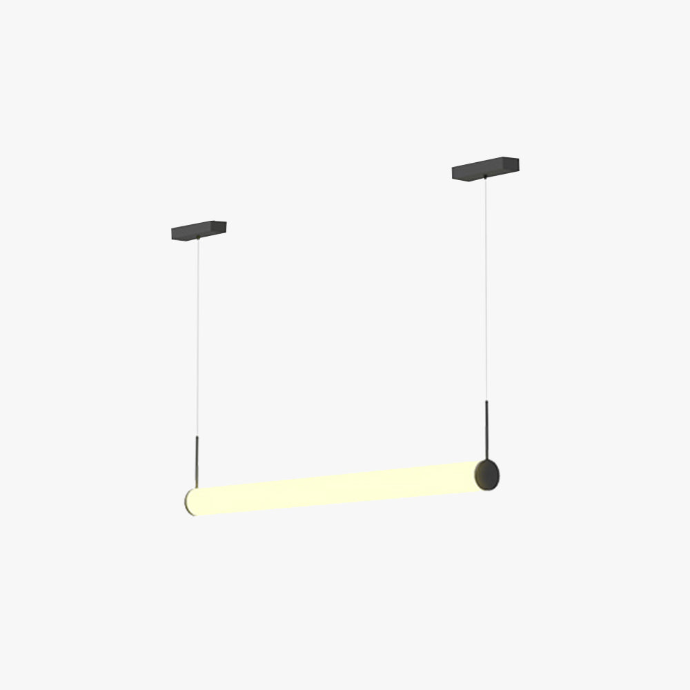 Edge Black &amp; White Outdoor Lamps Pendant Lamp, Hallway/Garden L 126CM 