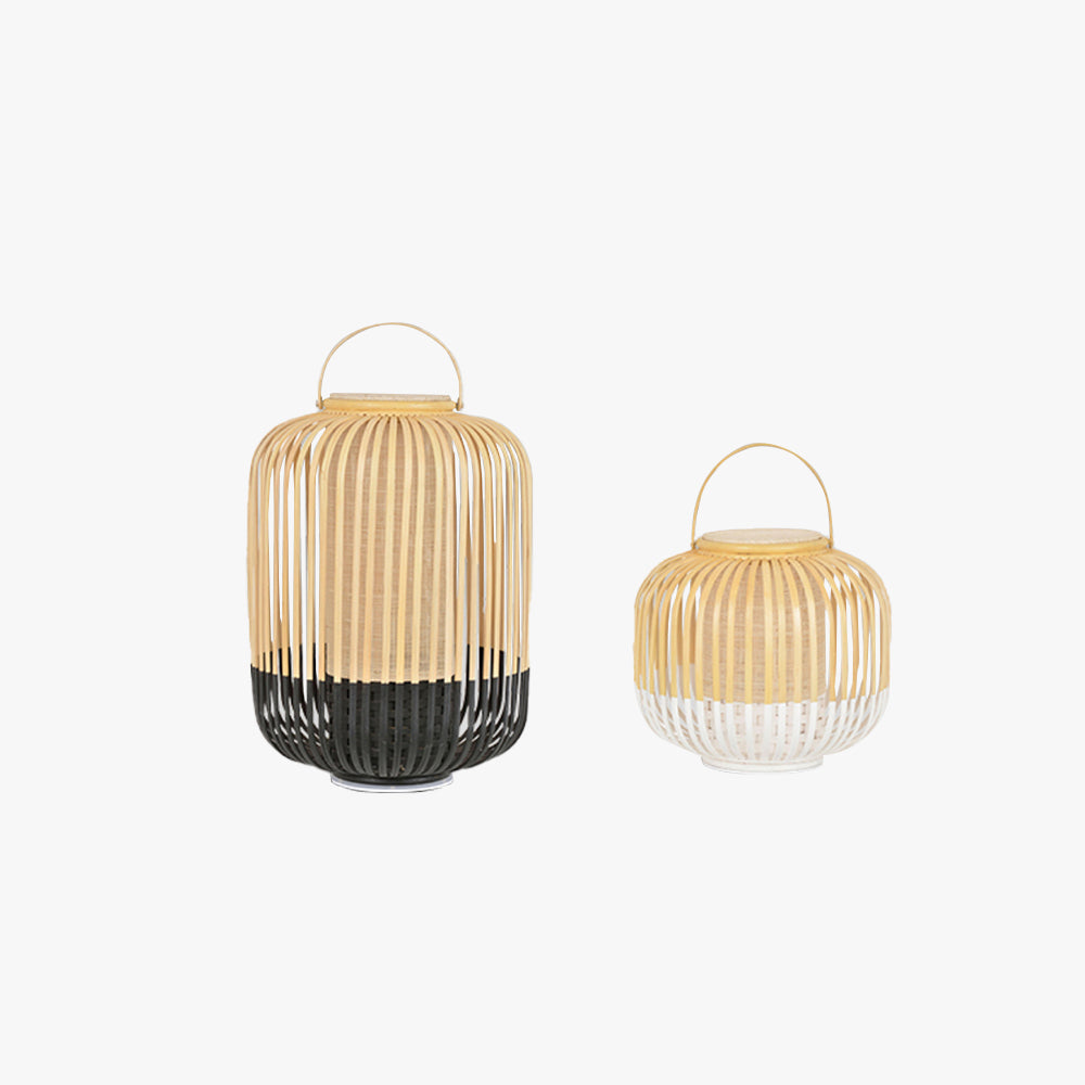 Muto Outdoor Floor Lamp, Bamboo, 2 Colours 