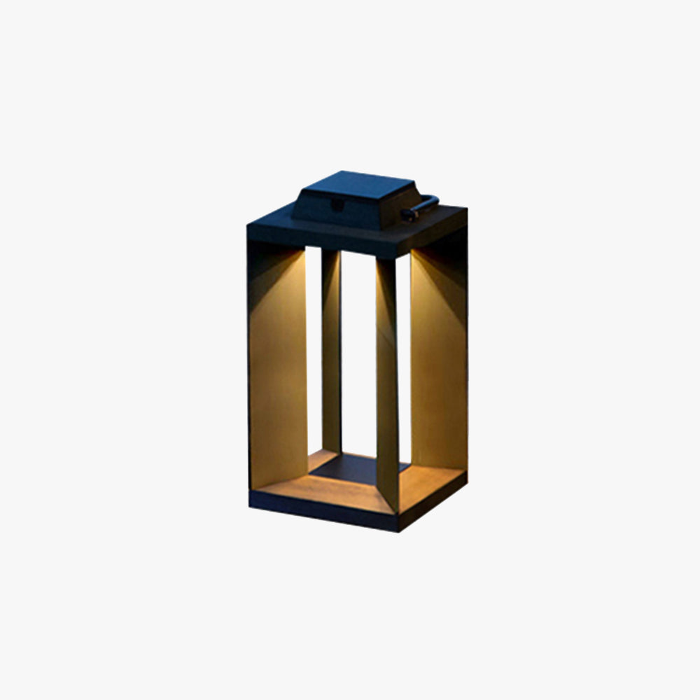 Orr Rectangular Outdoor Solar Floor Lamp, L 35/55CM 