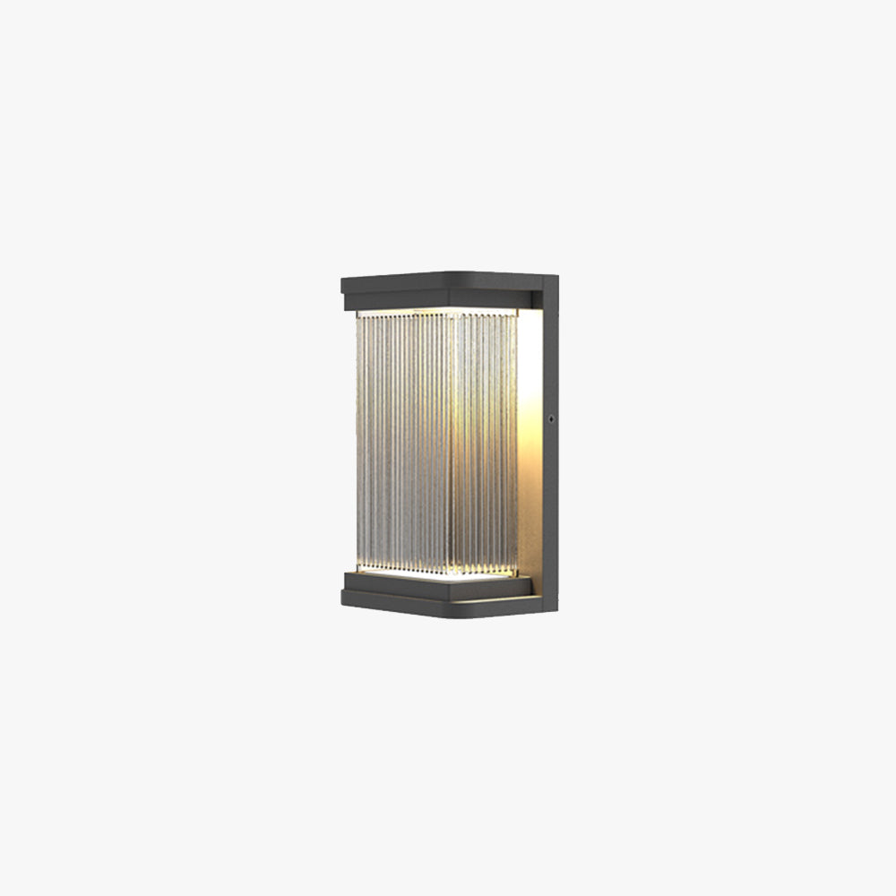 Orr Minimalist Outdoor Wall Lamp, L 17CM 
