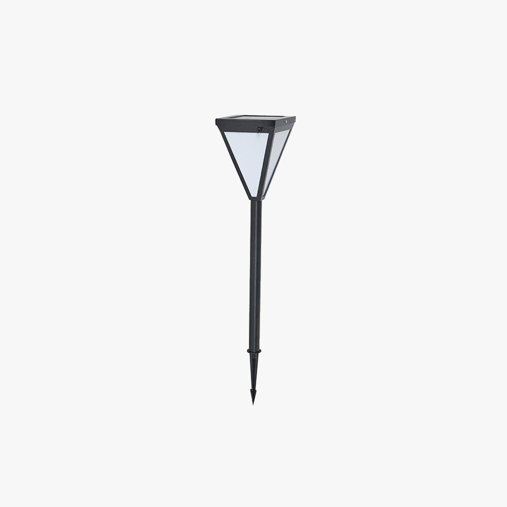 Orr Solar Outdoor Path Light, Aluminum &amp; Glass 