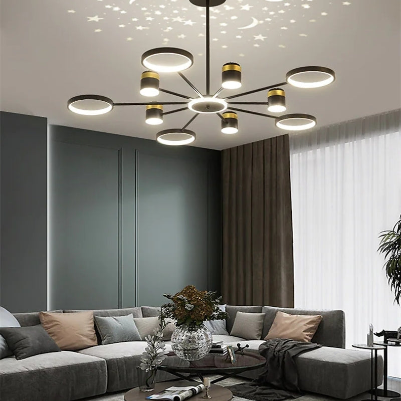 Sienna pendant lamp Starry with spot light Chandeliers 