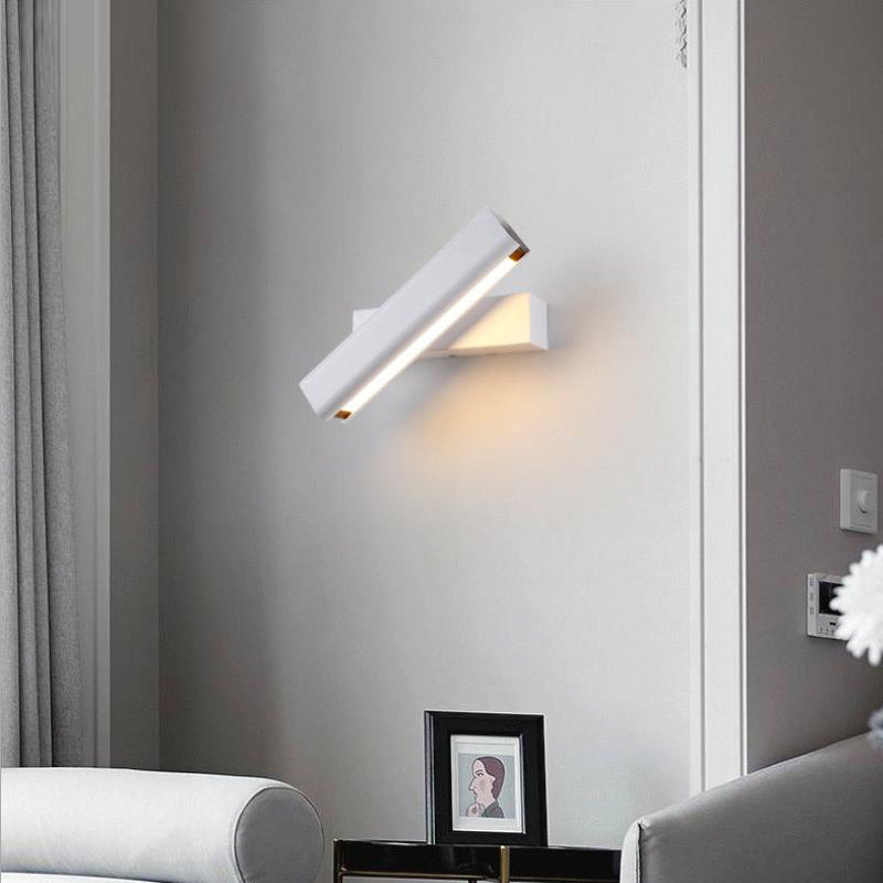 Modern LED Aluminum Væglampe Drej 360 for Soveværelset/Stuen