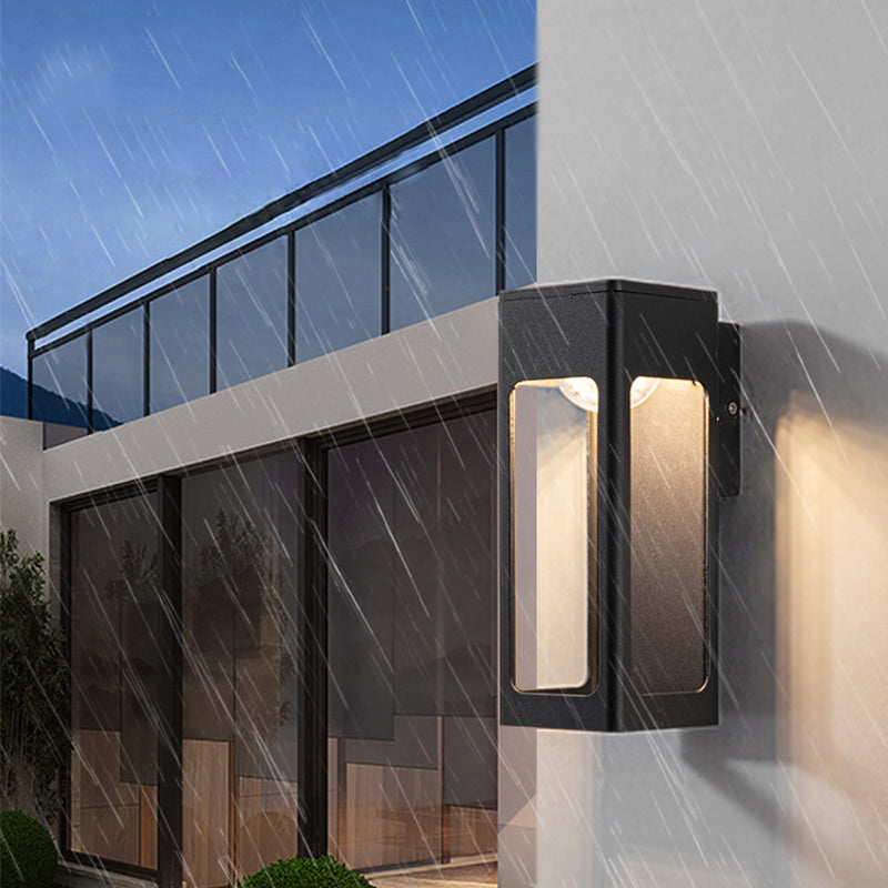 Orr Moderne Vandtæt Minimalistisk Geometrisk Udendørs Væglampe