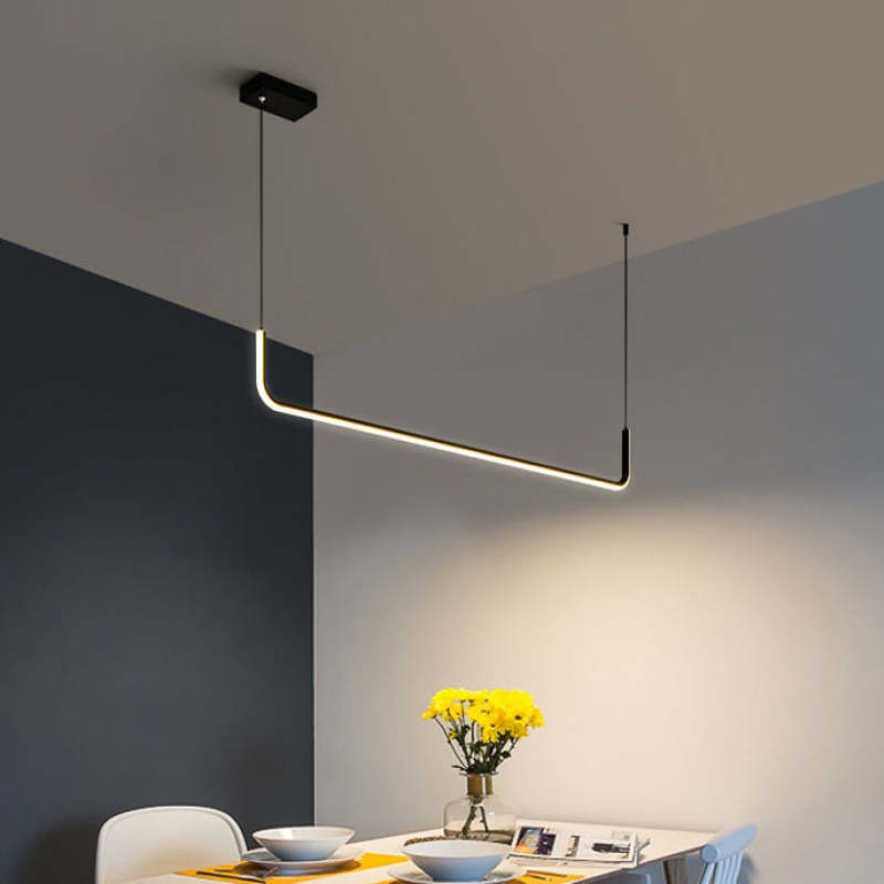 Minimalist LED-foring pendellampe bordlampe - Las Sola-DK