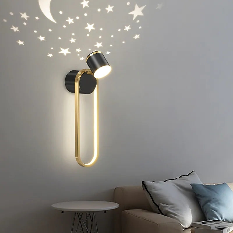 Modern Led Wall Lamps Indoor for Bedroom &amp; Bedside 